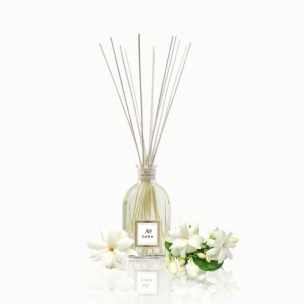 Difusor de Aroma Jazmín con Palillos de Bambú
